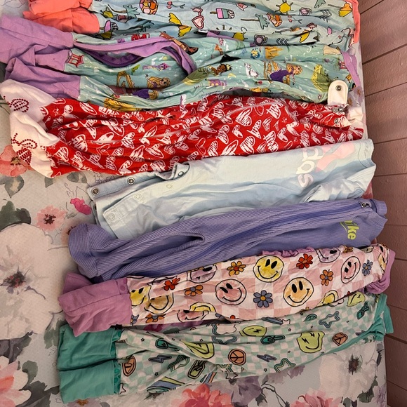 Little Sleepies Colorful Graphic Pajama - Picture 1 of 10